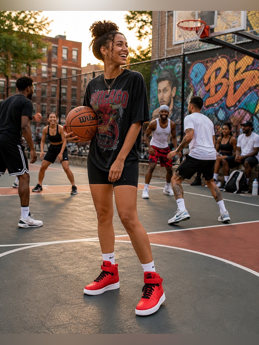 ❤️ Clean Nike Air Force 1 High Women’s Size 9 Streetwear Basketball